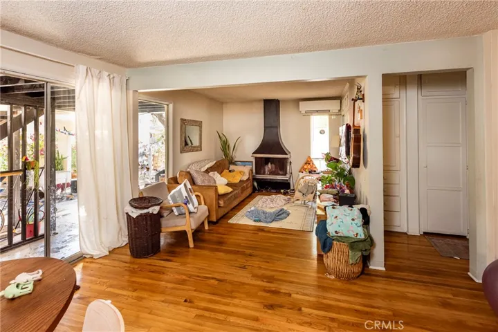 LIVING AREA WITH FIREPLACE