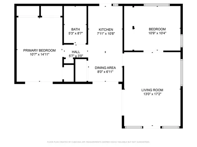 Unit 1544 floor plan