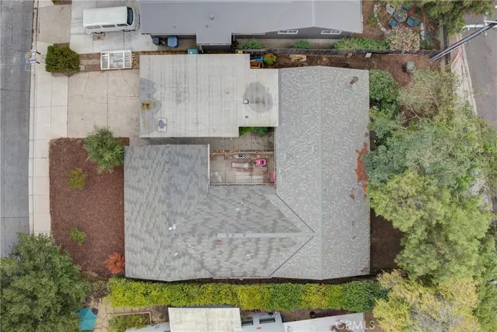 Ariel drone image of proeprty