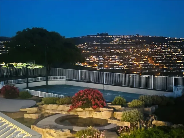 City Lights view over your private sports court.