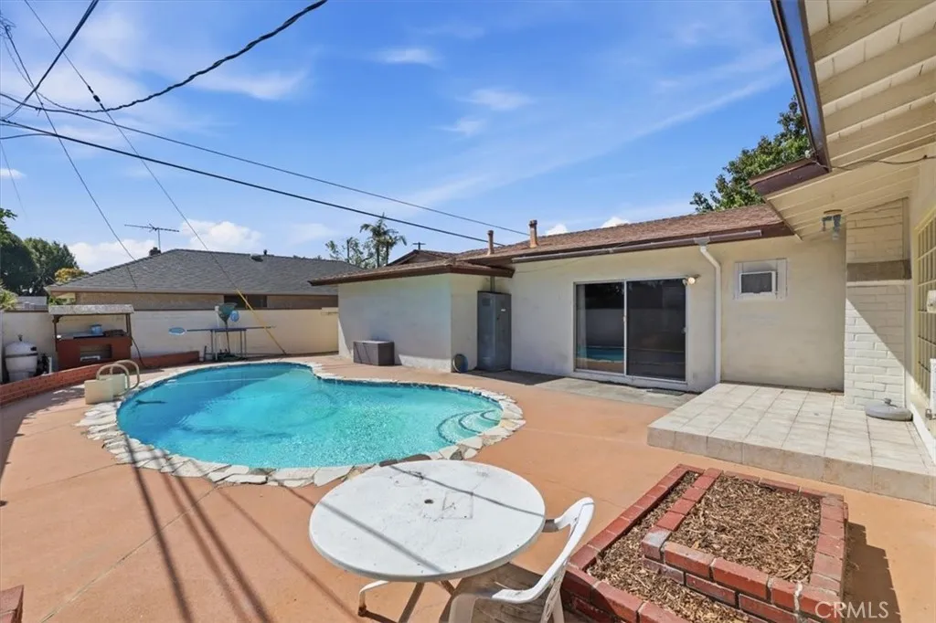 Pool and deck area