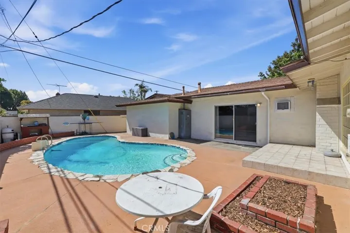 Pool and deck area