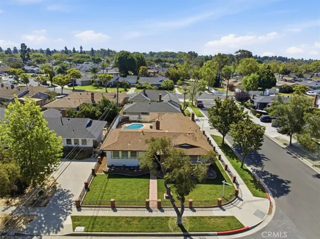 Aerial front view