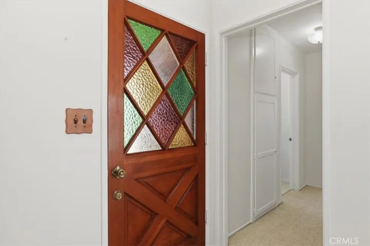 Entry hall facing east