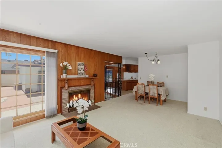 Living and dining room