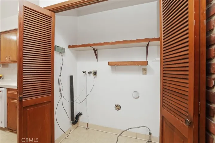 Laundry area