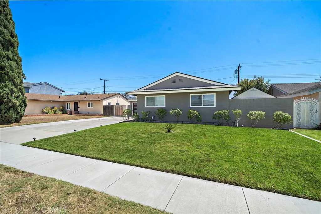 Large Front Yard with Roses