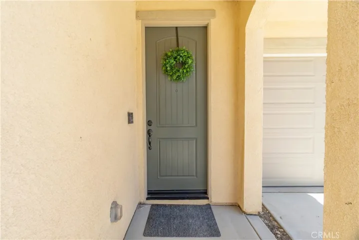 Inviting covered entryway