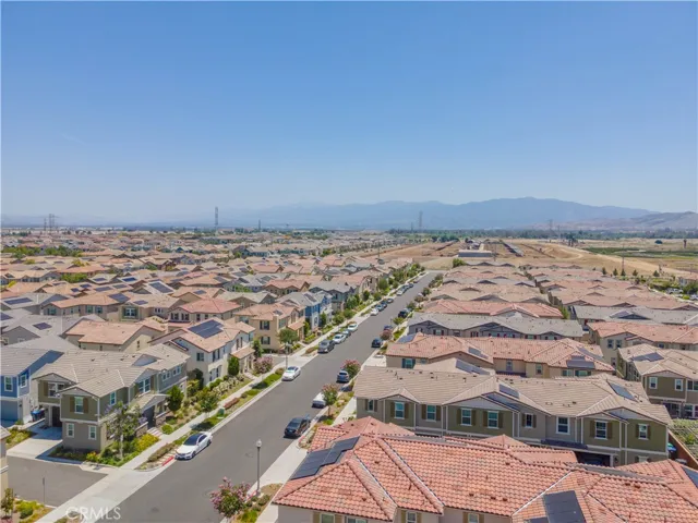 Neighborhood aerial view