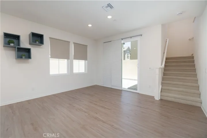 Access to the patio