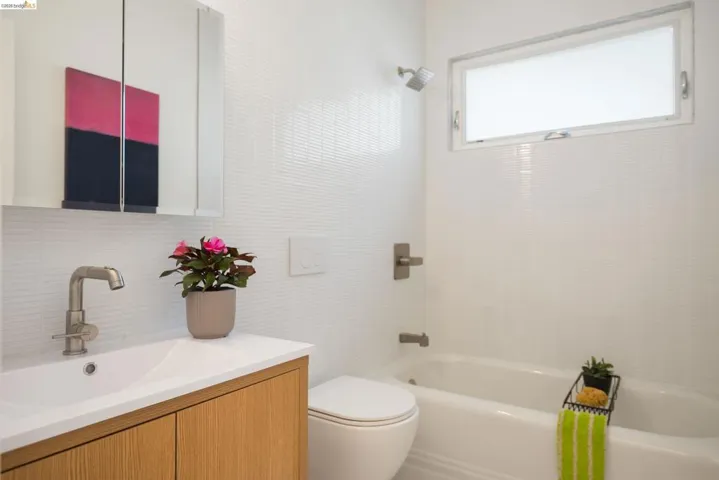 Hallway bathroom