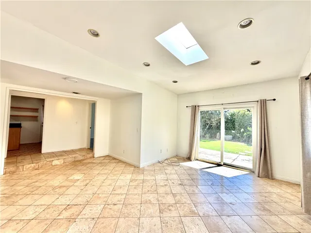Great room to backyard