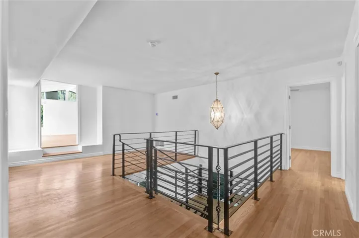 Upstairs catwalk