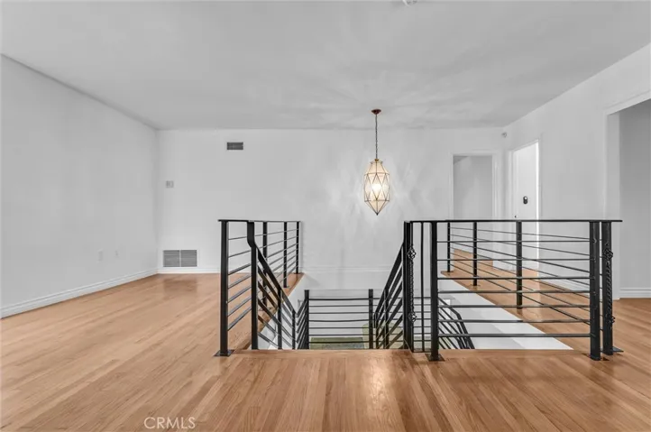 Upstairs catwalk