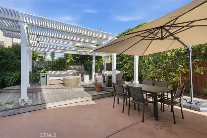 Nice back yard with cover patio ready for outdoor entertaining.