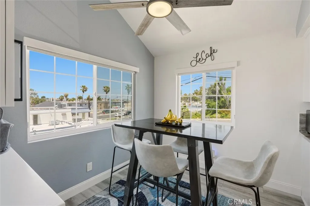 Versatile dining area