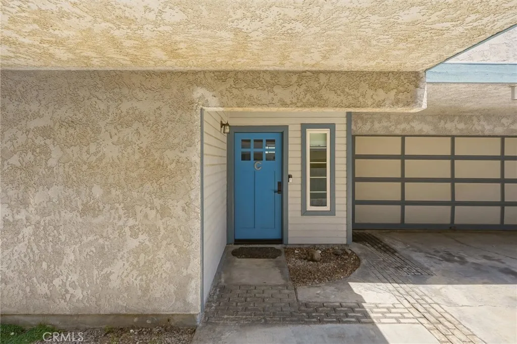 Front Door of Unit C