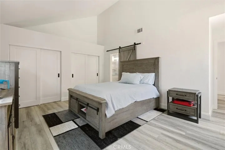 Primary Bedroom with Vaulted Ceilings and En-suite bathroom