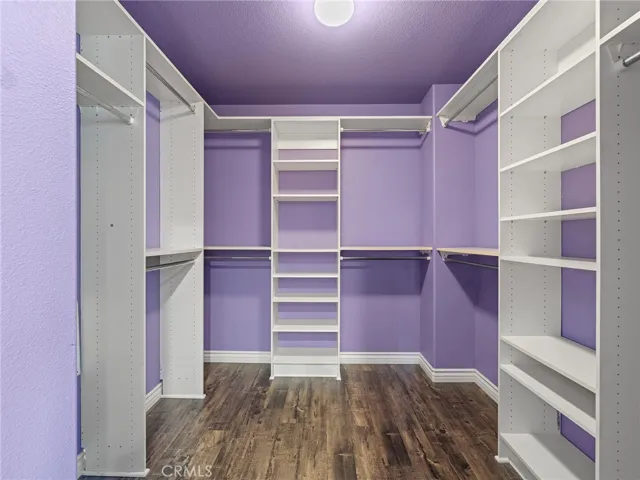 Primary Suite Walk-In Closet