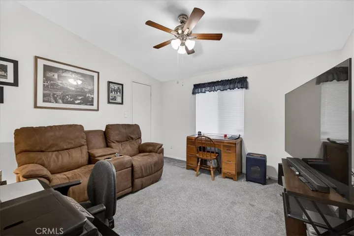 Bedroom/den/office - Double doors with a closet