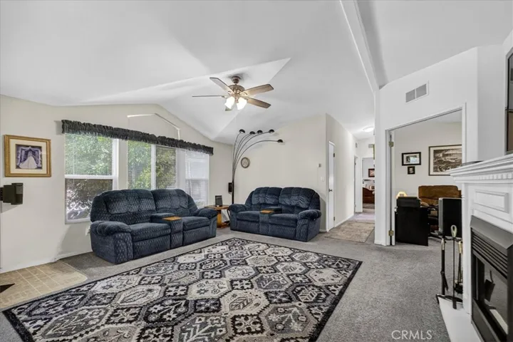 All bedrooms and living room equipped with a ceiling fan