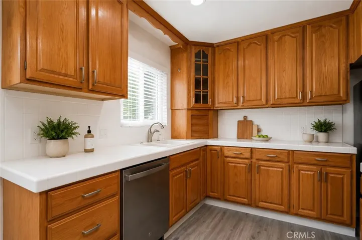 Virtually Staged Kitchen View 3