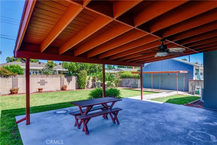 Covered Patio Area