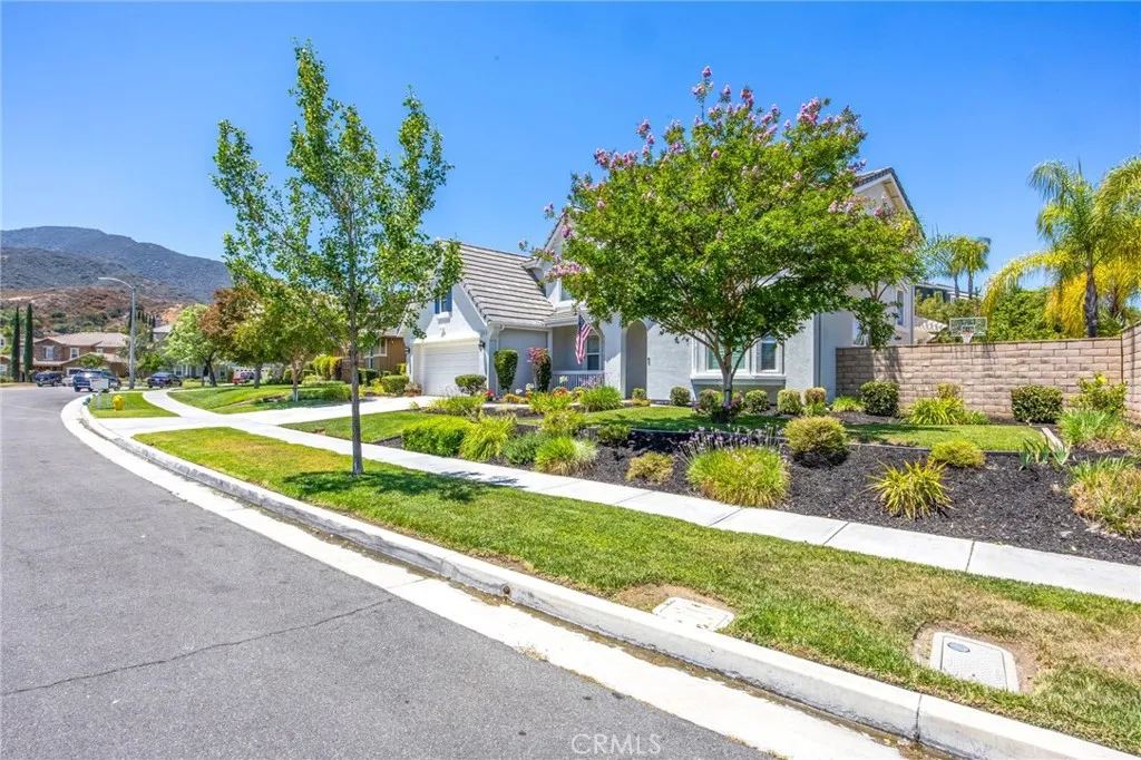 Extended driveway provides generous off-street parking