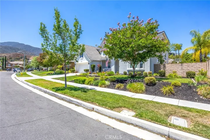Extended driveway provides generous off-street parking