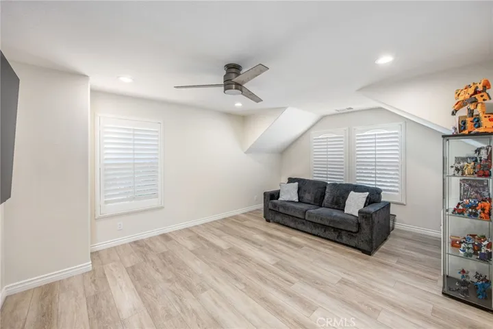 Spacious loft offering flexible living and entertainment space