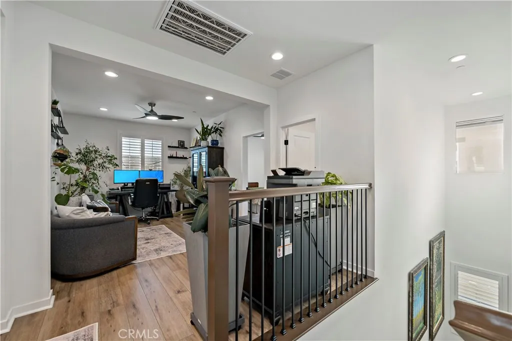 Loft with custom rails