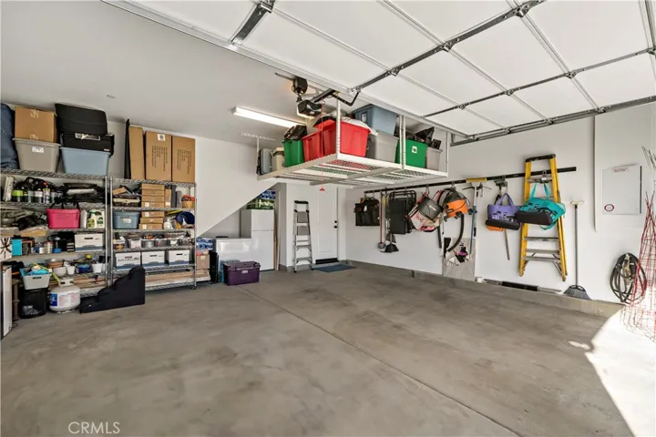 Built in storage racks to remail