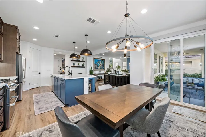 Dining to Kitchen view