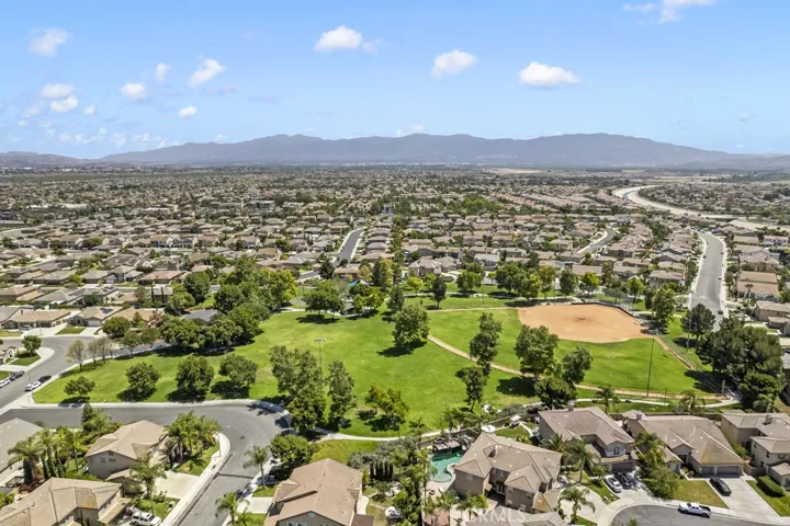 Directly across from Deer Creek Park