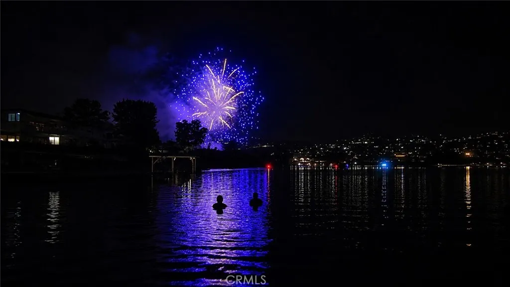 View from Deck of 4th of July Fireworks
