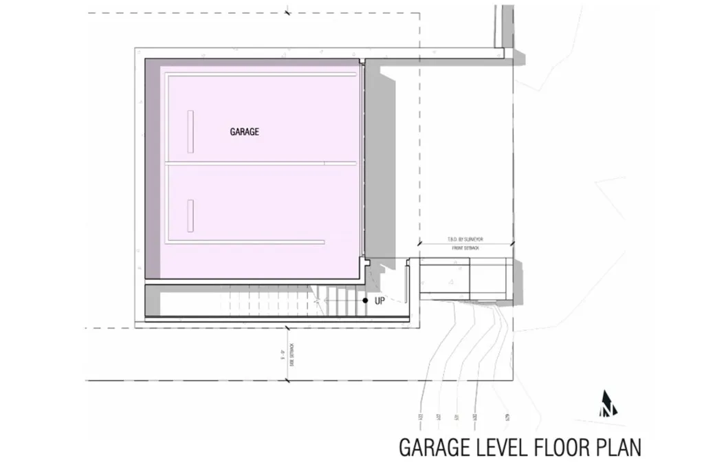 Architect Plans - Garage Level