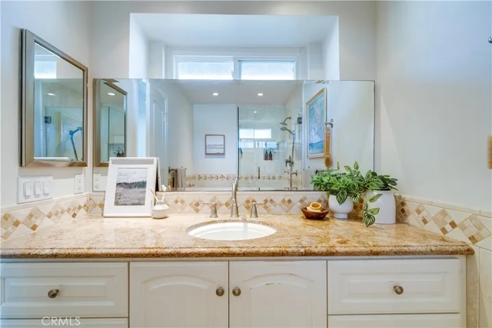Primary bathroom.