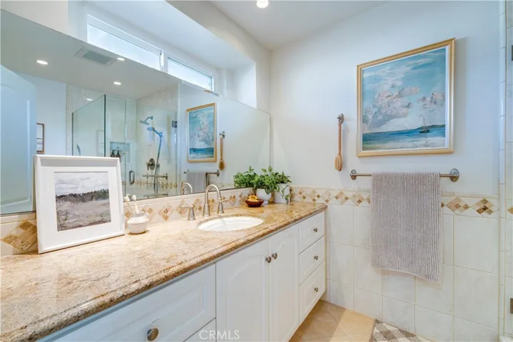 Primary bathroom.
