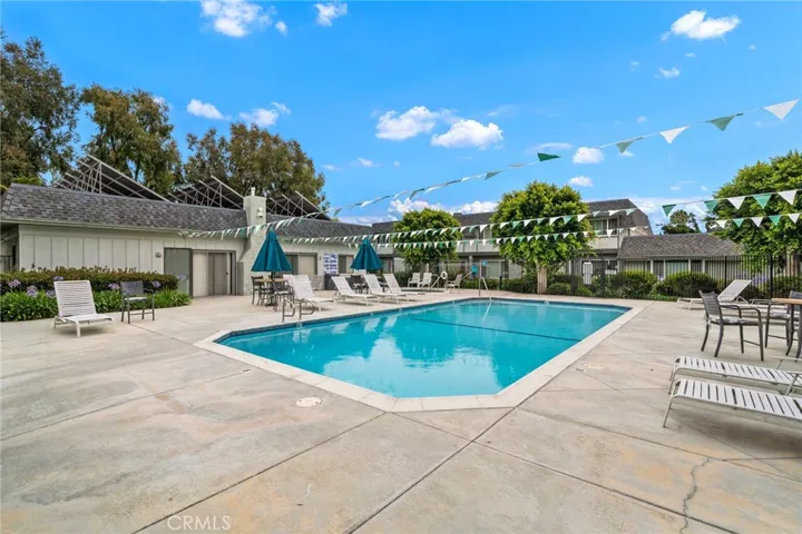 Just steps to this resort-style pool and spa