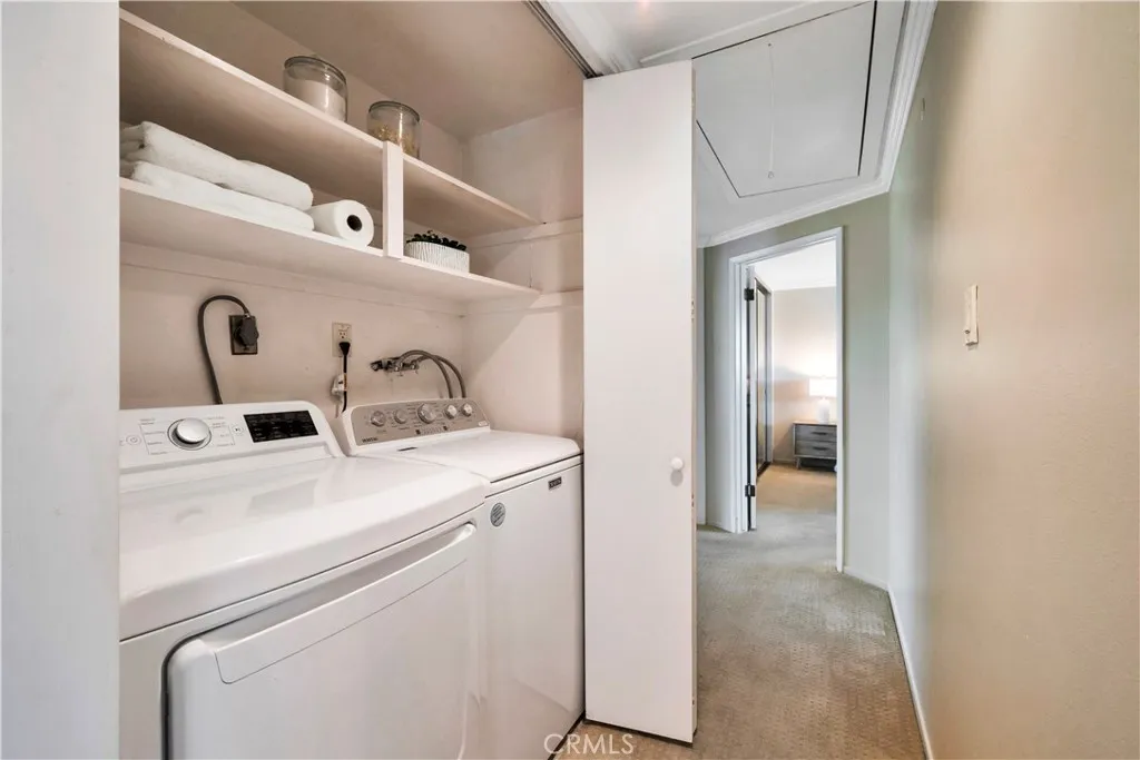 Laundry area