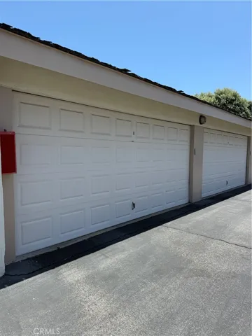 One space in this garage
Two spaces total