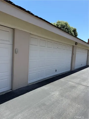 One space in this garage
Two spaces total
