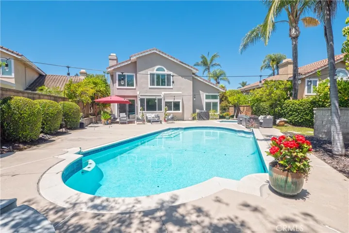 Large backyard