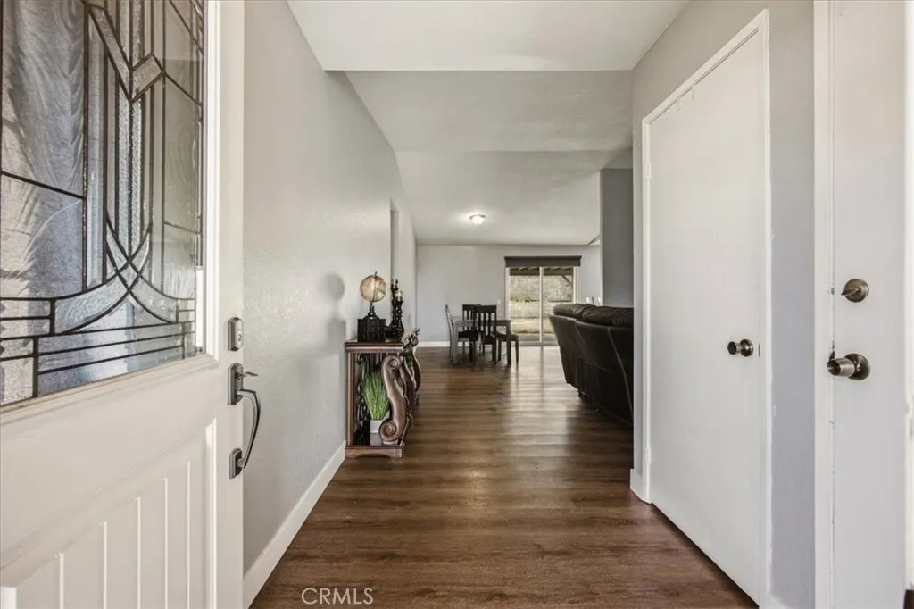 Beautiful entry door adds to the appeal