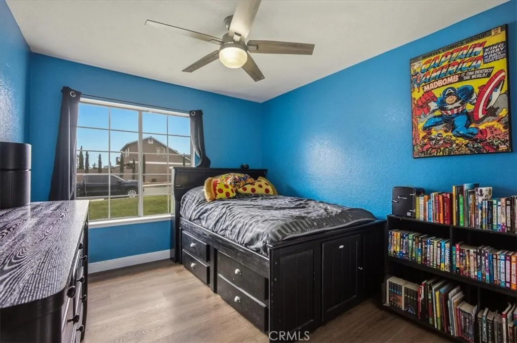 Guest bedroom at the end of the hall