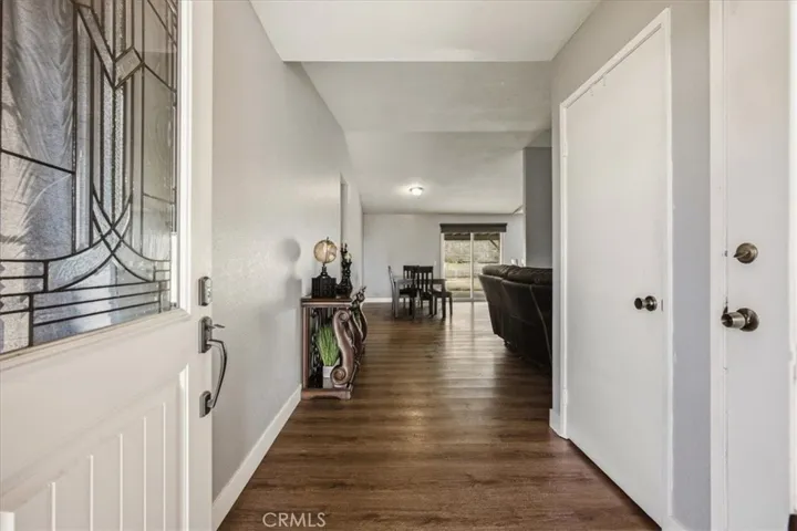 Beautiful entry door adds to the appeal
