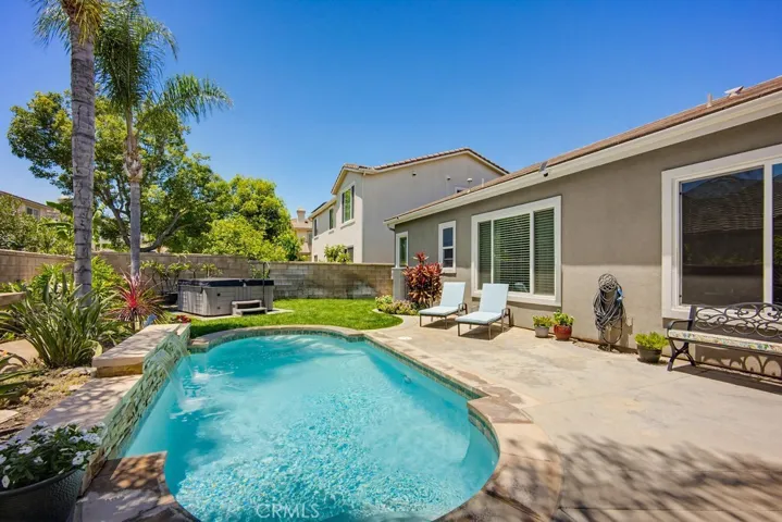 Backyard oasis