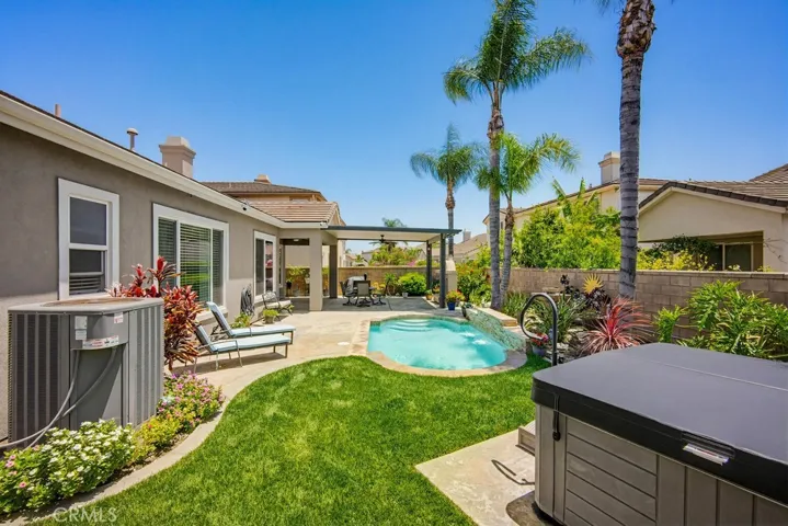 Backyard Oasis beautifully landscaped