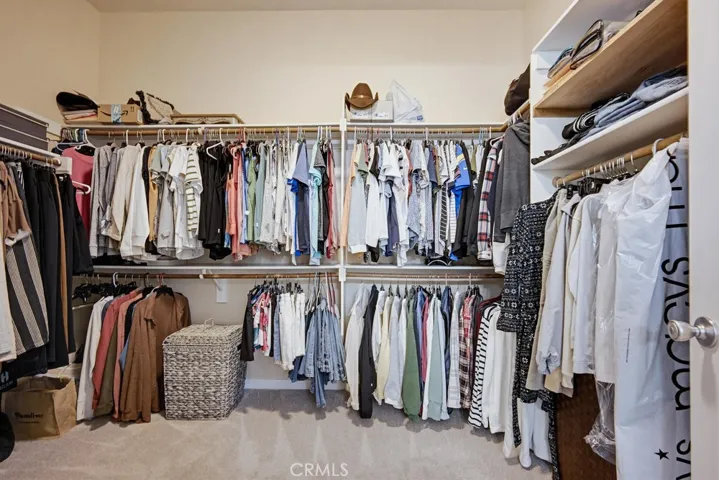 Primary Suite large walk-in closet