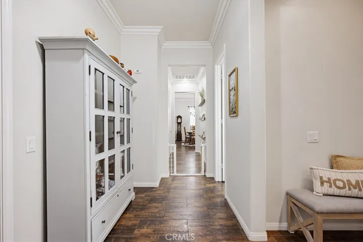 Hallway into the secondary bedrooms